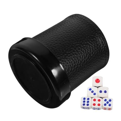 ORFOFE 1 Set Dice Cup for Ktv Bar Dice Storage Cup Smooth Surface Game Holder