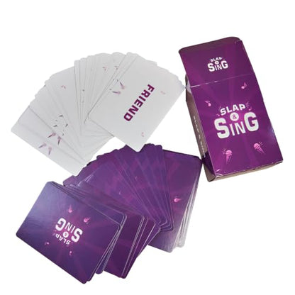 Slap & Sing – Family Party Card Game for Ages 8+ | Fast-Paced Music Slap Game for Kids, Teens & Adults | Fun Game Night, Birthday Parties & Classroom Activity