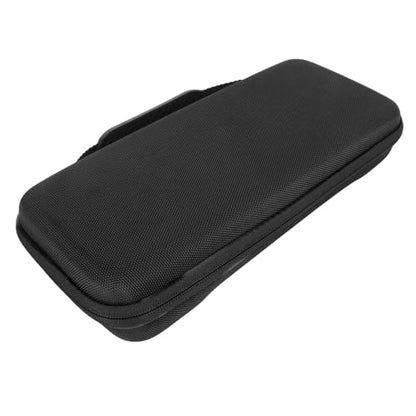 Estink Handheld Game Console Carrying Case EVA Nylon Shockproof Storage Bag 31 X 14 X 6cm for Ally 7 Inch 120Hz Gaming Handheld Travel Camping Daily Use (Black) - color: Black