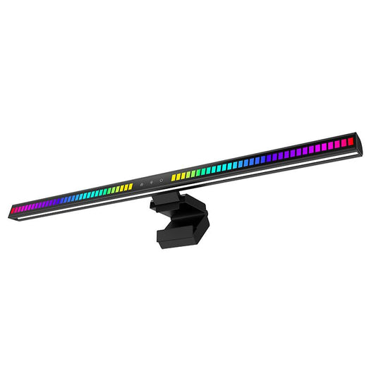 19.6IN SmartSync RGB Gaming Light Bar - USB-C Monitor Backlight with Anti-Glare Design, Sound-Sync Modes, 5 Color Temperatures & 1H Timer for Office/Streaming
