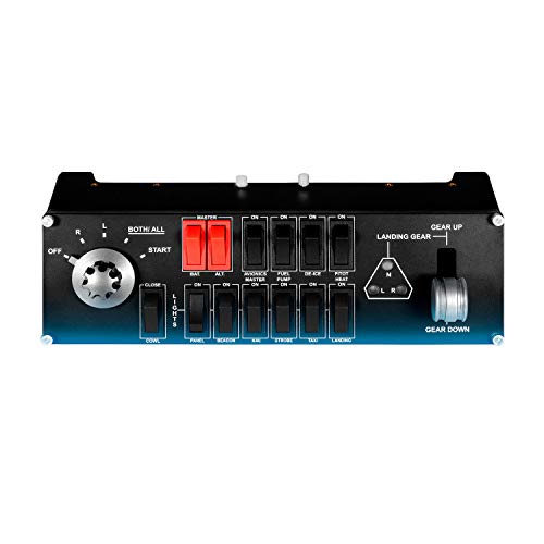 Logitech G USB Pro Flight Multi Panel and Switch Panel Bundle