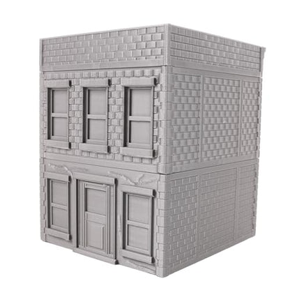 Apartment Building - Tabletop Terrain by Corvus Terrain Compatible with MCP 32mm