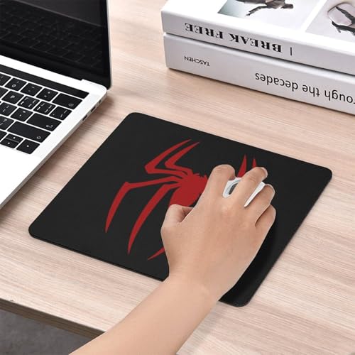 Gaming Mouse Pad, Red Spider Mouse Pad 7.1x8.7 Inch Small Computer Mouse Mat Keyboard Desk Mousepad for Gaming, Office, Home - color: style-14, size: 7.1 x8.7-Inch