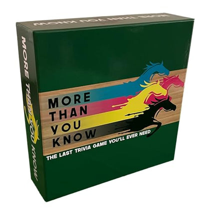 More Than You Know – A Party Trivia Game with an Expansion App Providing Abundant Additional Categories and Questions