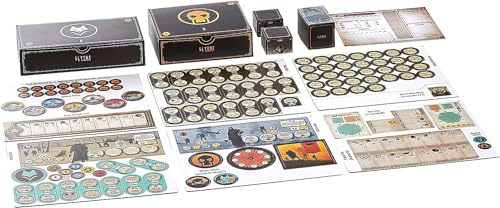 Stonemaier Games: Scythe: The Rise of Fenris by Ryan Lopez DeVinaspre & Jamey Stegmaier | 8 Episode Scythe Campaign and 11 Modules, Including a Cooperative Mode | Add to Scythe | 1-5 Players, 115 Min