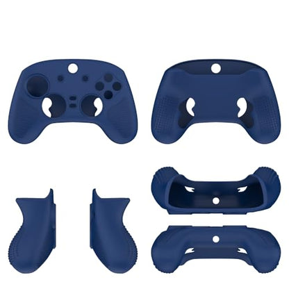Gaming Controller Protective Case Cover for Razer Wolverine V3 Pro,Silicone Skin Cover Shockproof Protection Sleeve Compatible for Razer Wolverine V3 Pro (Blue) - color: Blue
