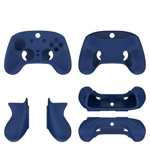 Gaming Controller Protective Case Cover for Razer Wolverine V3 Pro,Silicone Skin Cover Shockproof Protection Sleeve Compatible for Razer Wolverine V3 Pro (Blue) - color: Blue
