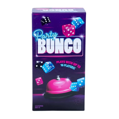 Endless Games Bunco Dice Party Game – Classic Fast-Paced Game for 2-16 Players | Ages 14+ | Includes Dice, Score Pad, and Accessories