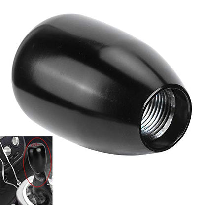 Dweekiy Gear Shift Knob,Car Universal Modification Manual Knob Gear Shift Head Shifter 6 Speed(Black) - color: Black