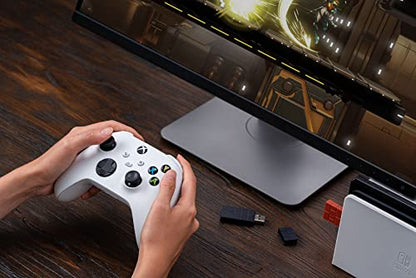 8BitDo Wireless USB Adapter 2 for Switch 2, Windows PC, Mac & Raspberry Pi, Compatible with Xbox Series X & S Controller, Xbox One Bluetooth, Switch Pro and PS5 Controller (Black) - style: USB Adapter 2