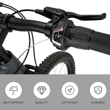 7 Speed Bike Shifter SL-RV300-7 Speed Shifter Lever Bicycle Twist Grip Thumb Gear Shifter for MTB Folding Mountain Bike - size: RV300-7R