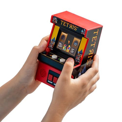 Arcade Classics - Retro Mini Arcade Game, Full Color Screen, Classic Handheld Electronic Game Console, 90s Toy, Great Gift for Kids 8+, Tetris - color: Tetris