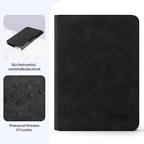 Trading Card Binder, 9 Side Loading Pocket Card Album Hold Up to 540 Cards, Zipper Binder for Cards Collection, TCG Card Holder for Game Card, Sports Card, Yugioh, MTG etc. - color: Black