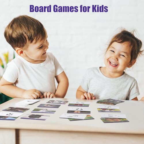 MEROCO Farm Animal Tracks Cards for Kids,Animal Flash Cards,Animal Tracks Matching Game,Kids Science Learning Educational Toys Homeschool Preschool Autism Learning Materials Toys for 4 Year - style: Farm Animals and Birds Track