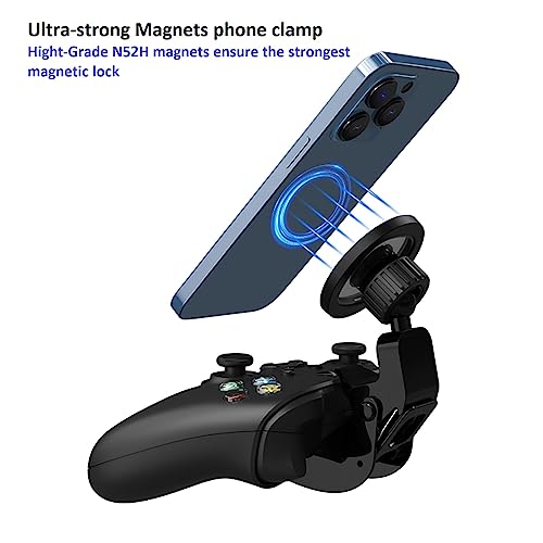 NBCP Xbox Controller Phone Mount - Gaming Phone Holder,MagSafe Phone Mount Magnetic for Xbox One & Xbox Series X|S Controllers - color: For Xbox One Controller