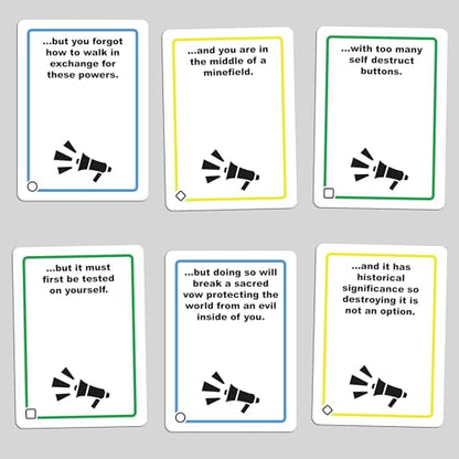 ORIGAMI WHALE Danger The Game: The Card Game of Bizarre Dangers and Rescues - Family & Adult Game Night - Easy to Learn - Party Games - Family Board Games - 3+ Players