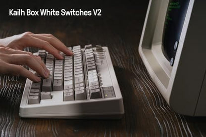8Bitdo 87 Keys Retro Mechanical Keyboard Bluetooth/2.4G/USB-C, Hot Swappable, Dual Super Programmable Buttons, Volume knob for Windows and Android - M Edition - color: M Edition