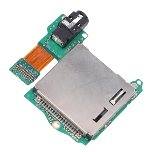 Fabater MultiPurpose Game Host Card Slot for Console Replacement Includes Card Reader and Earphone Port