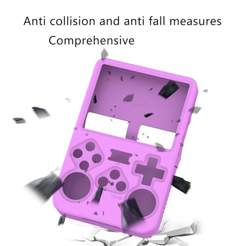 Protector Covers Scratchproof Silicone Shell for R36S Game Console Skin Sleeve Gamepad Housing Game Accessory - color: Green