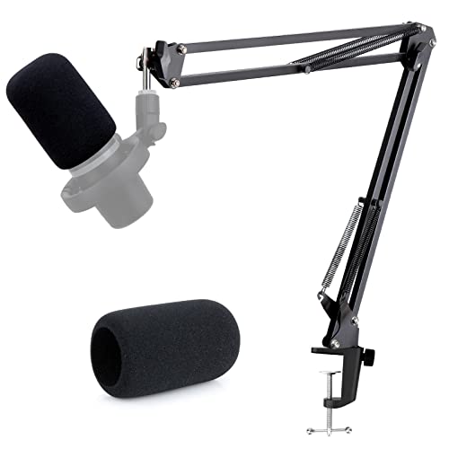 Mic Arm for HyperX DuoCast Microphone - Professional DuoCast Mic Boom Arm, Adjustable Scissor Mic Stand Compatible with HyperX DuoCast Microphone by YOUSHARES - color: HyperX DuoCast Arm