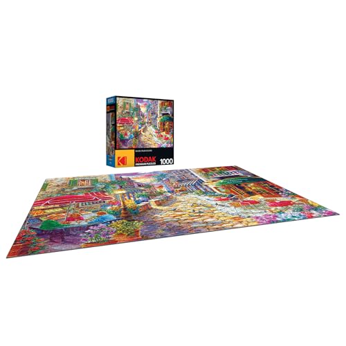 RoseArt - Kodak Premium - Late Afternoon in Italy - 1000 Piece Jigsaw Puzzle for Adults - style: Late Afternoon in Italy