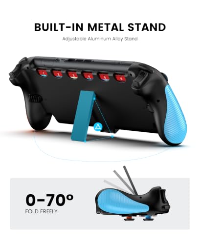 Gammeefy JC700 Switch 2 Controller, Handheld Controller with Ergonomic Grip | Hall Effect Joystick, 8-Color RGB Lighting, Wired Connection | No Latency, Macros, Turbo, 6 Game Slots