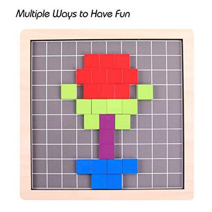 Wooden Montessori Math Counting Hundred Board Toys | 1-100 Consecutive Numbers Learning & Educational Game Toy for Kids Toddlers 3 year old with Storage Bag
