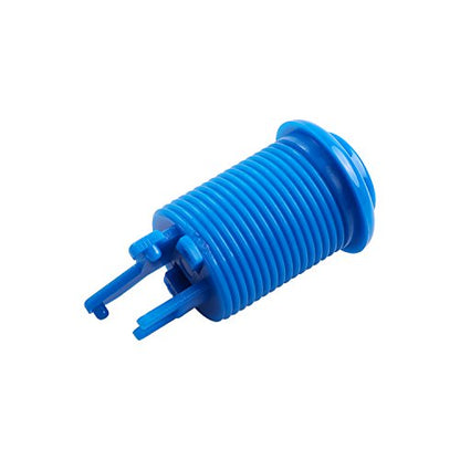 6 Piece HAPP Type Standard Arcade Push Button with Microswitch for Mame/Jamma/Arcade Video Games - 30MM Arcade Buttons (Blue)