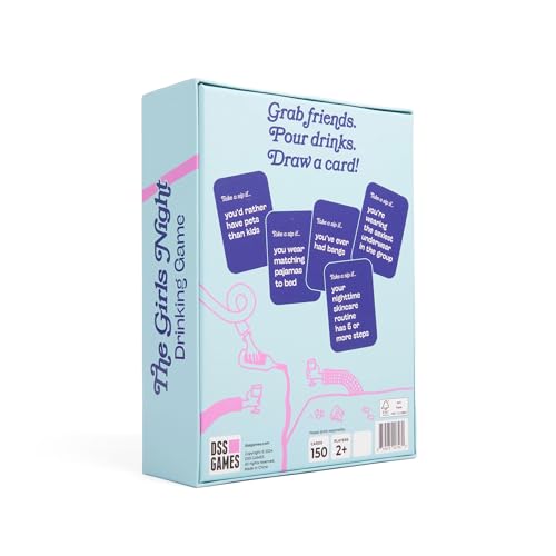 The Girls Night Drinking Game | Gift for Her | Girls Night Party Game