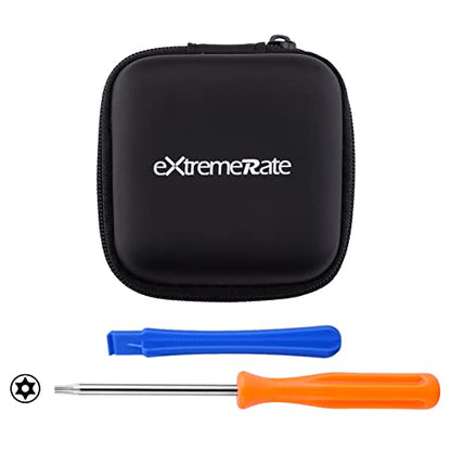 eXtremeRate ThumbsGear Xbox Seires X/S용 교체 가능한 썸스틱 - 편안함 향상 - 3가지 높이 돔형 및 오목한 그립 인체 공학적 조절 가능한 조이스틱 Xbox One S/X/Elite용 - 블루 - color: 블루.