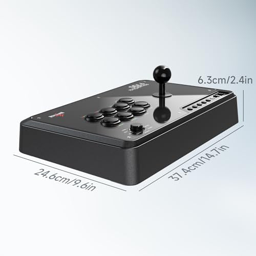 MAYFLASH Arcade Stick F700 for PS5, PS4, Switch, Switch 2, Windows, Apple, Android and more. Fight Stick Support Wireless Bluetooth, 2.4G Receiver and Wired Connection