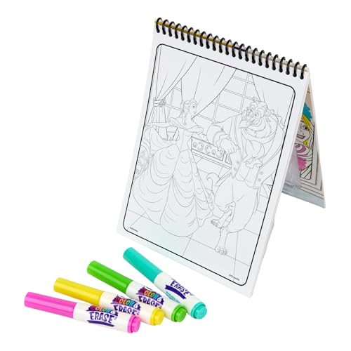 Crayola Disney Princess Sticker Activity Pad, 12 Princess Coloring Pages, 100+ Stickers, Travel Activity, Princess Toys, Toddler Gifts