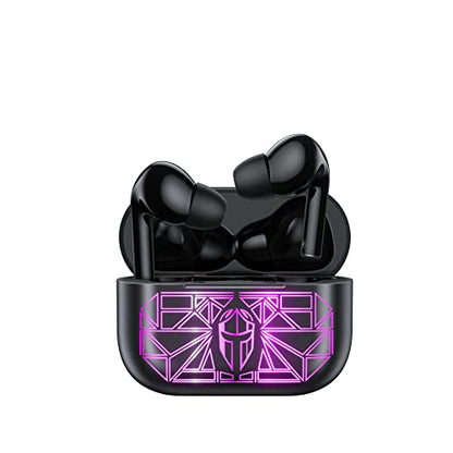 Neon Knight NKTWS Low Latency Wireless Bluetooth(R) Gaming Earbuds 300 Hours Standby Waterproof Rated for True Wireless Gaming