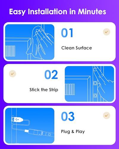 VOLIVO LED Lights for TV, 9.84ft RGB TV Backlight for 32-45 Inch TVs, Bluetooth APP & 20-Key Remote Control, Music Sync 5050 RGB LED Strip Lights USB Powered, Ambient Lighting for Bedroom Gaming Room - size: 9.84FT for 32"-45" TV