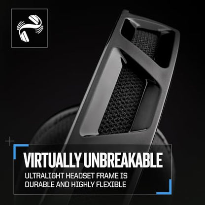 RIG 300 PRO HS Wired Gaming Headset | For PlayStation PS5 and PS4 - Universal 3.5mm compatibility – Flip-to-Stow Mic, 40mm Speakers, 1.2-meter cable - Black - color: Black