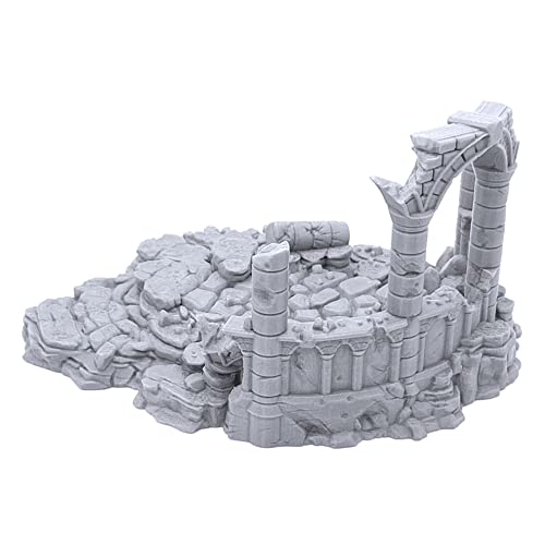 EnderToys Ancient Ruins - DND Terrain Scenery for Tabletop 28mm Miniatures Wargame