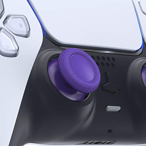 eXtremeRate Purple Replacement Thumbsticks for PS5 Controller, Custom Analog Stick Joystick for PS4 Controller Universal - color: Purple