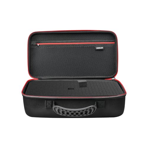 Hard Storage Case with Customizable Foam Insert - Protective EVA Case for Cameras, Gaming Consoles, Precision Instruments and Stethoscopes