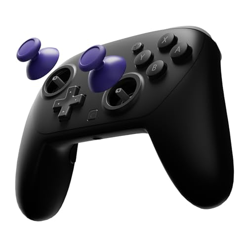 eXtremeRate Replacement 3D Joystick for Nintendo Switch 2 Pro Controller, Left Right Analog Stick Thumbsticks with Screwdriver Tools for Switch 2 Pro Controller, Multi-Colors Options - Purple - color: Purple