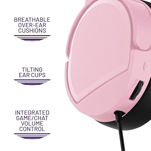 4Gamers Panther Wave Gaming Headset Blush for PS5, Xbox & PC - color: Blush