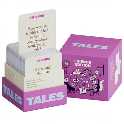 TALES 150 Conversation Cards, Friends Edition, Get to Know Your Friends - color: Friends Edition