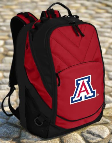 Broad Bay College Logo Backpack | Official Logo, Padded Laptop Computer Section, Premium 600 Denier Nylon Fabric, - color: Red