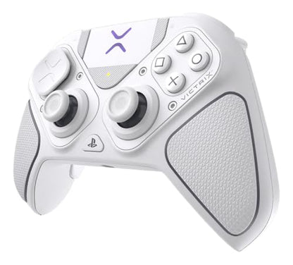 Turtle Beach Victrix Pro BFG Reloaded Wireless Gaming Controller for PS5 | PS5, PS4, PlayStation, PC, Modular, Fightpad Module, Hall-Effect Sticks, Triggers, 4 Remappable Buttons, Esports, White - color: White