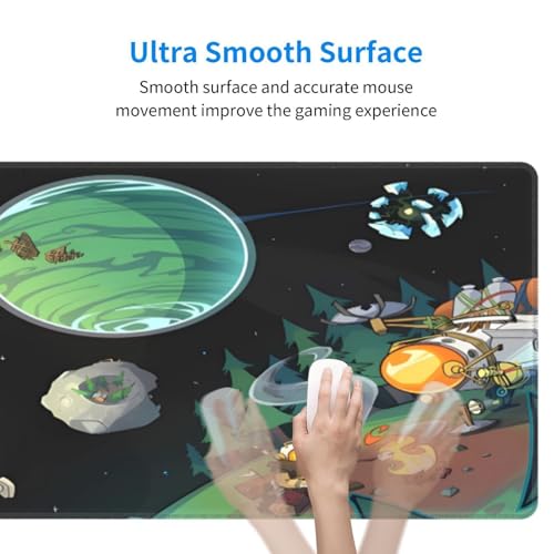 Gaming Mouse Pad, Outer Wilds System Mouse Pad Large Extended Computer Mouse Mat Keyboard Full Desk Mousepad for Gaming, Office, Home 11.8x31.5 Inch - color: style-24, size: 11.8 x31.5-Inch