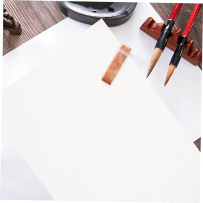 IWOWHERO 500pcs Thick Copy Paper for Calligraphy Writing Package Chinese Character Post Practice Paper Pad
