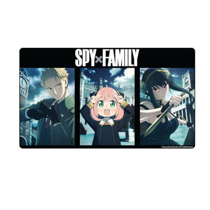 KESS: Spy x Family: Playmat - The Forgers - 23.75 x 13.5 Neoprene, Non-Slip, Tabletop Accessory, Protection, Card-Board-Dice-RPG Games, Mouse Pad - style: The Forgers