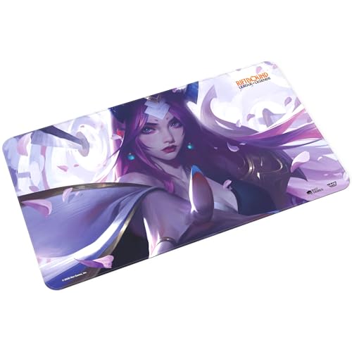 Riftbound: League of Legends - Playmat: Irelia -TCG Spiritforged Spirit Blossom, 24x14, Neoprene, Character Art, Tabletop Trading Card Game Accessory - style: Irelia