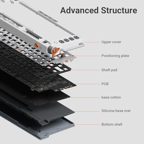 nuphy Field75 HE V2 75% Layout 83 Keys Gaming Keyboard with knobs