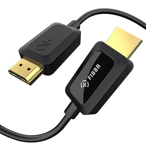 8K Fiber Optic HDMI Cable 16.5ft, 48Gbps Ultra High-Speed HDMI 2.1 Cable 8K@60Hz 4K@120Hz Dynamic HDR/eARC/HDCP 2.3, Directional HDMI Cord Compatible with Game Console PS5 Xbox Series X/Blu-ray/TV etc - size: 16.5 ft