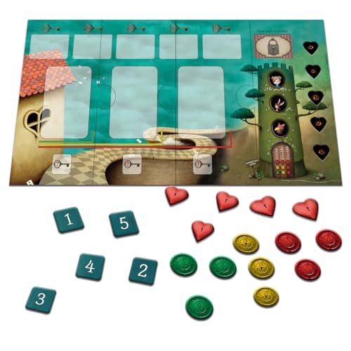 Alice in Wonderland Words | Game of Words and Imagination for the Whole Family | Engaging, Cooperative, and Creative | Ages 8+ | 2-6 Players | 15-45min Playtime